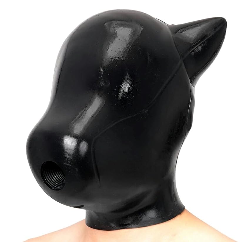 FURRJOI シリコンマスク Black ICO drone Amazon.co.jp: Silicone Black Ido Dog Drone シリコン製マスク